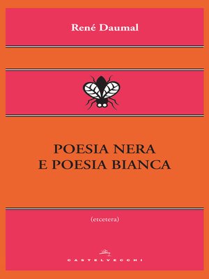 cover image of Poesia nera e poesia bianca